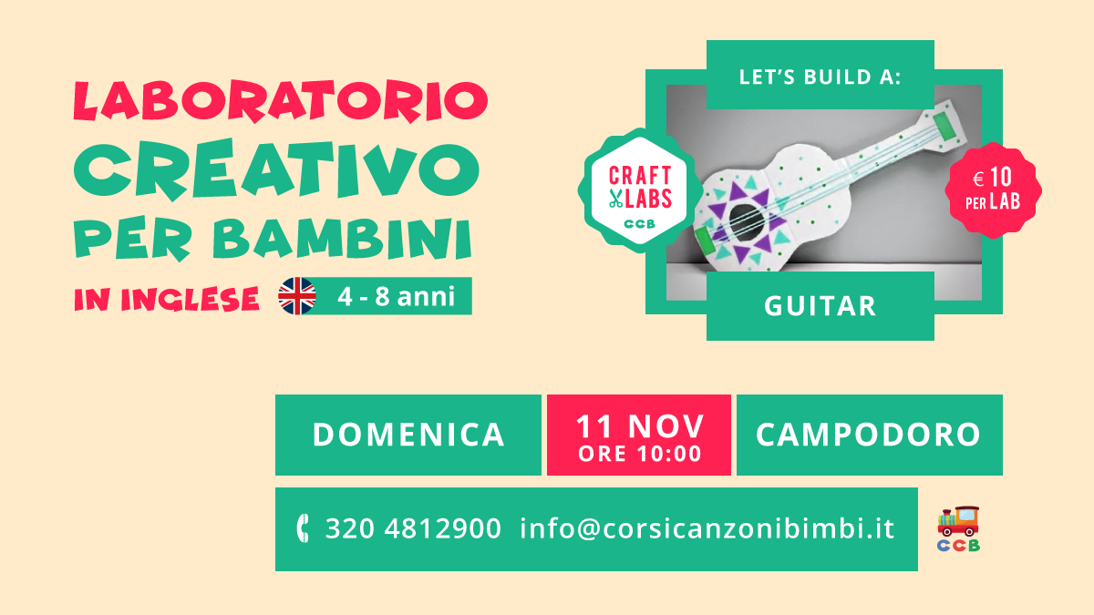 guitar laboratorio creativo bambini inglese padova vicenza - Blog